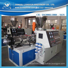 Conial Double Screw Plastic Extruder Making Machine